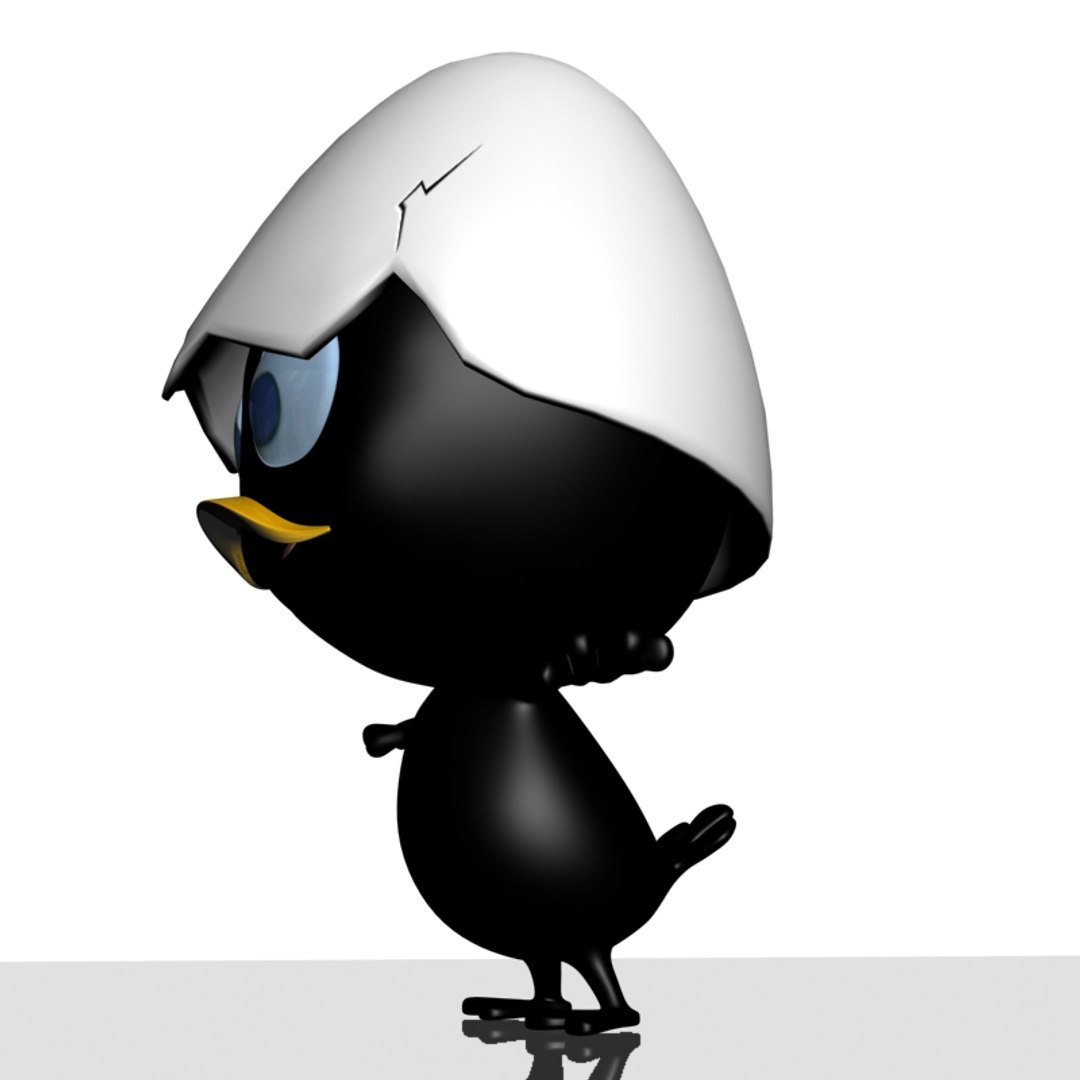 3d Model Rigged Calimero