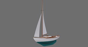 3D sailboat 1a