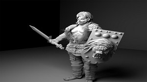 King Artur 3D model