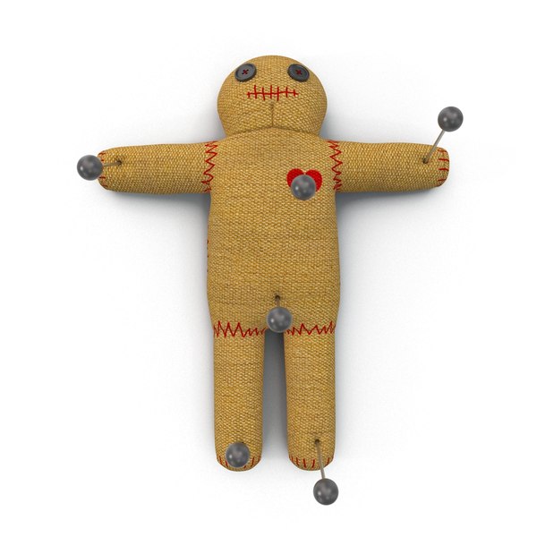 voodoo doll 3d model