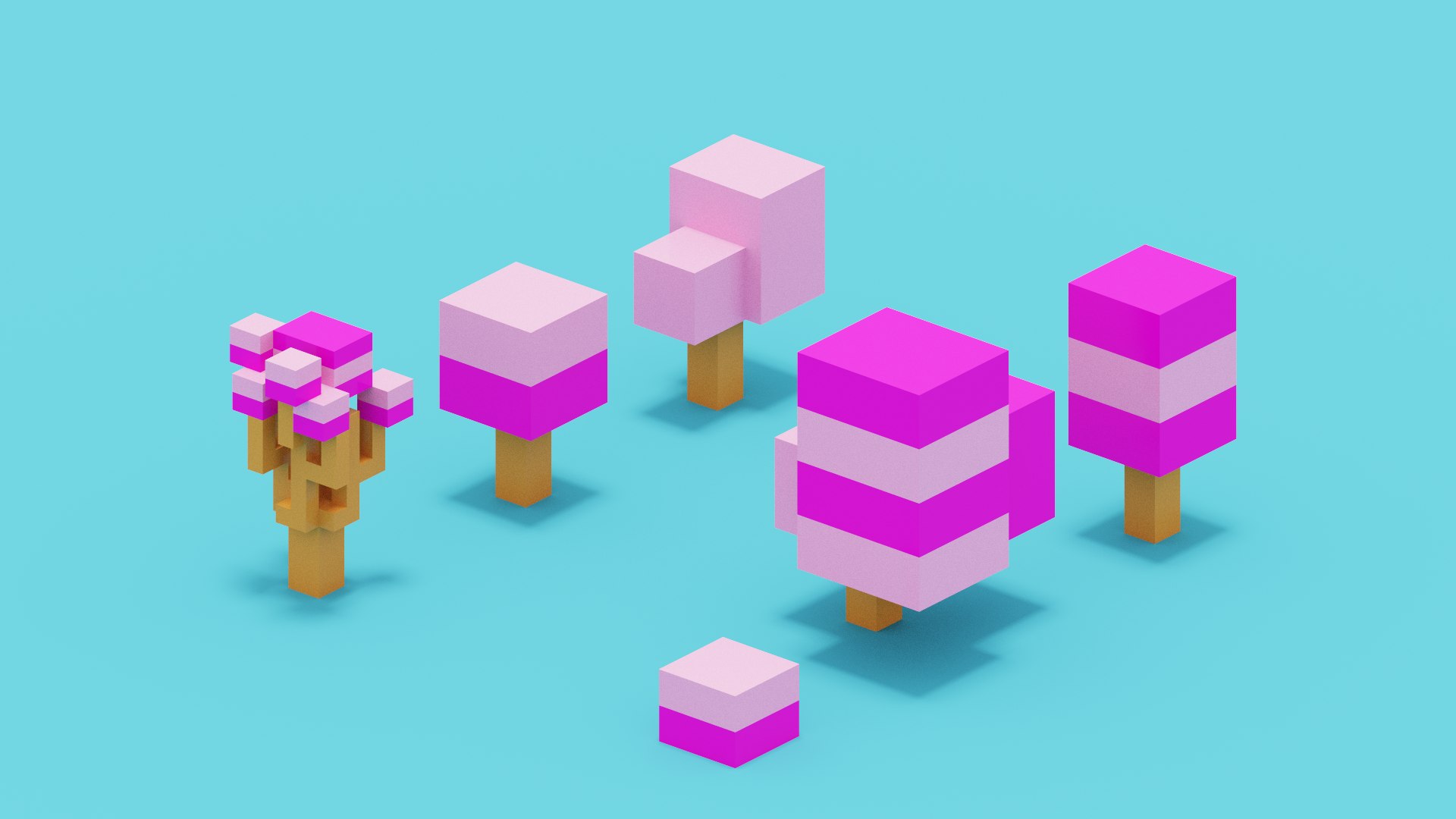 3D Pink Tree Set Low-poly 3D model https://p.turbosquid.com/ts-thumb/Zs/1kRGwy/D9/spin202306302312510005/png/1688212432/1920x1080/fit_q87/99f25c654933237faec0b69103ed1e4c30cc5c65/spin202306302312510005.jpg