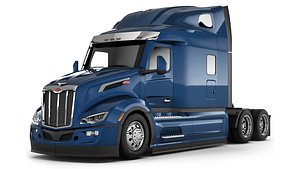 3D Peterbilt 579 Ultraloft 2025 model