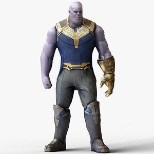 Thanos Figure Scan model
