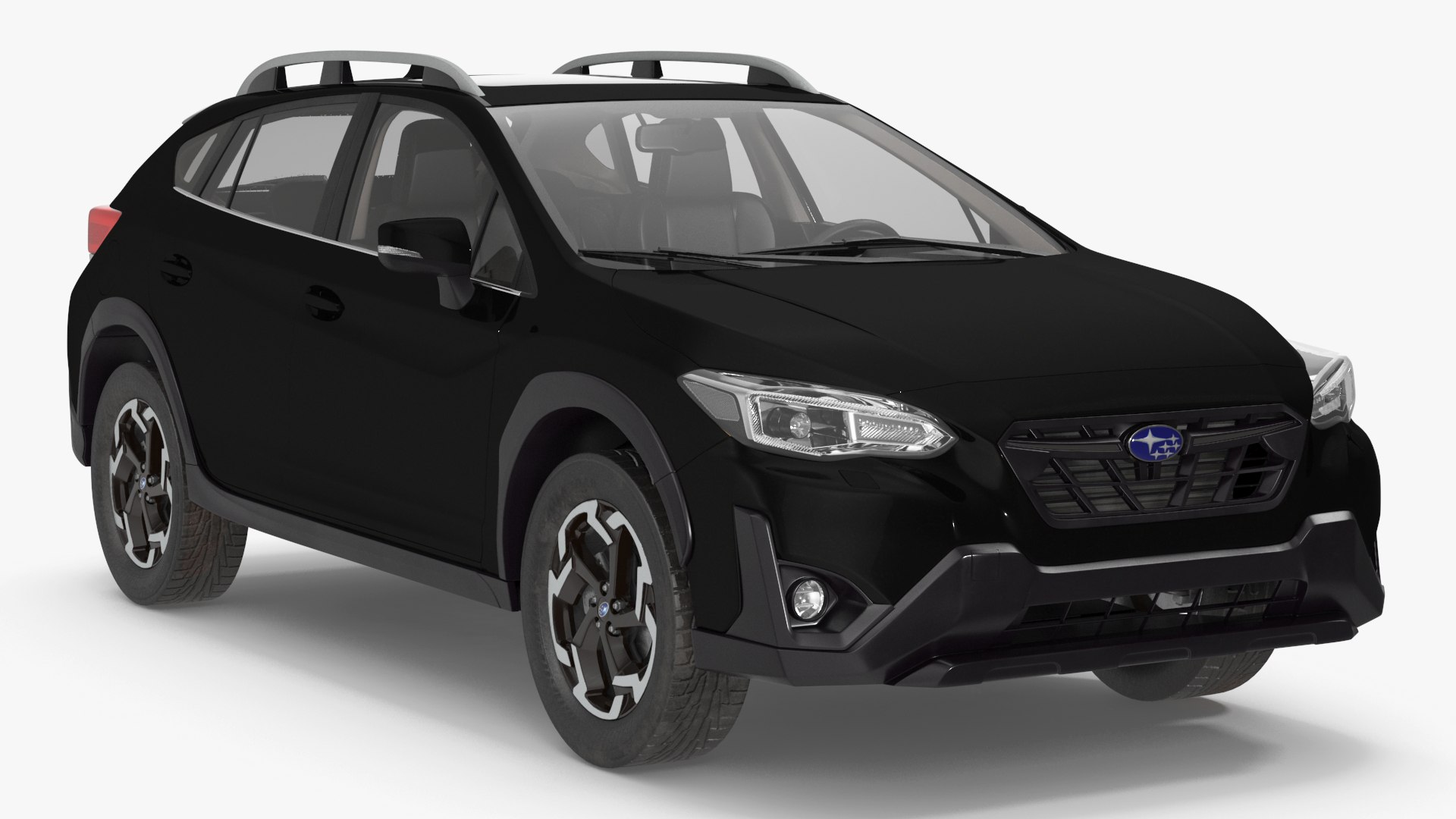 2020 Subaru XV CUV Simple Interior Black 3D model preview