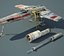 Juego listo Star Wars X-Wing Starfighter