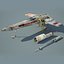 Juego listo Star Wars X-Wing Starfighter