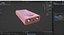 3D Mooer Prime P1 Pink Intelligent Guitar Pedal model