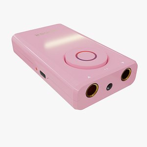 3D Mooer Prime P1 Pink Intelligent Guitar Pedal