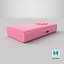3D Mooer Prime P1 Pink Intelligent Guitar Pedal model