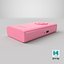 3D Mooer Prime P1 Pink Intelligent Guitar Pedal model