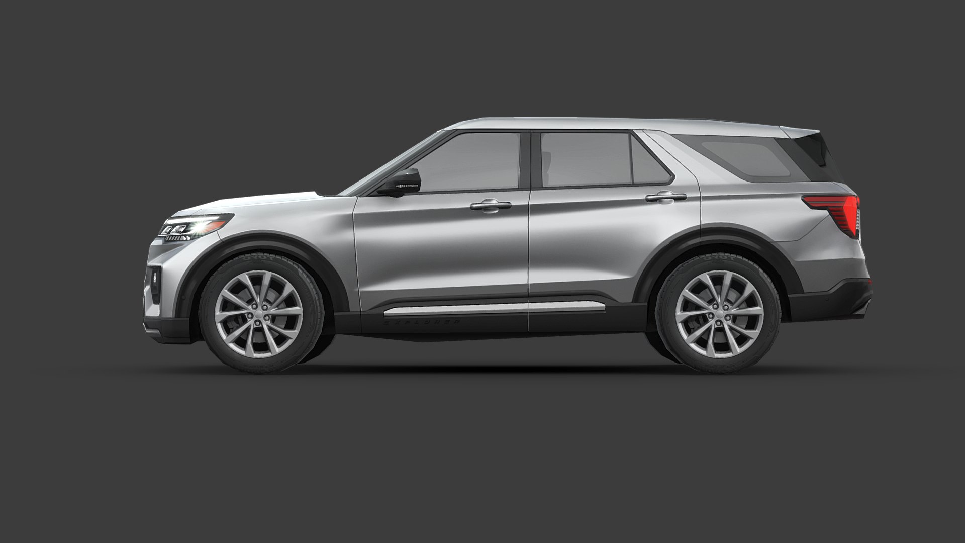 Ford Explorer 2025 3D Model TurboSquid 2248427