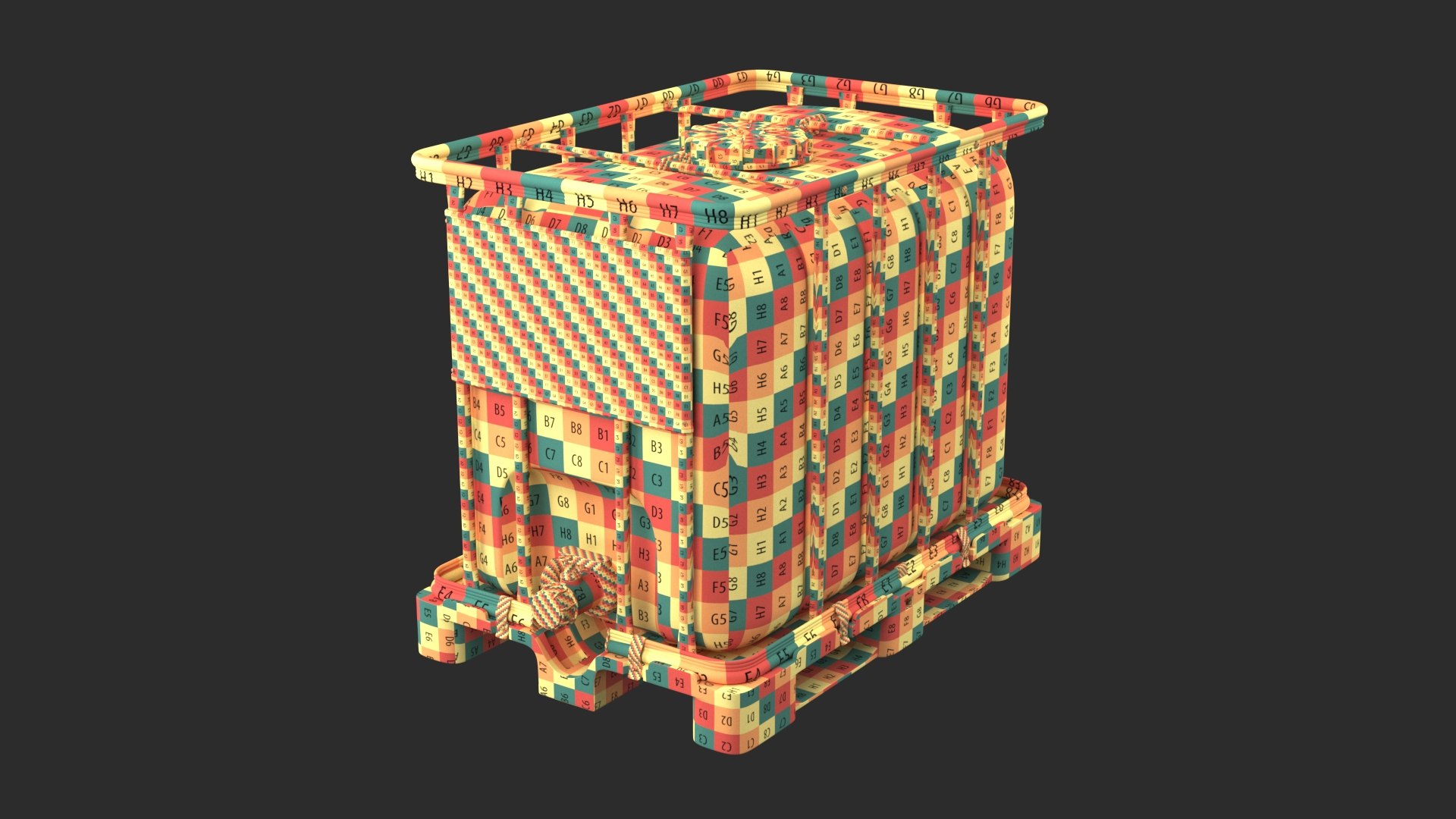 IBC Container 3D Model - TurboSquid 2116221