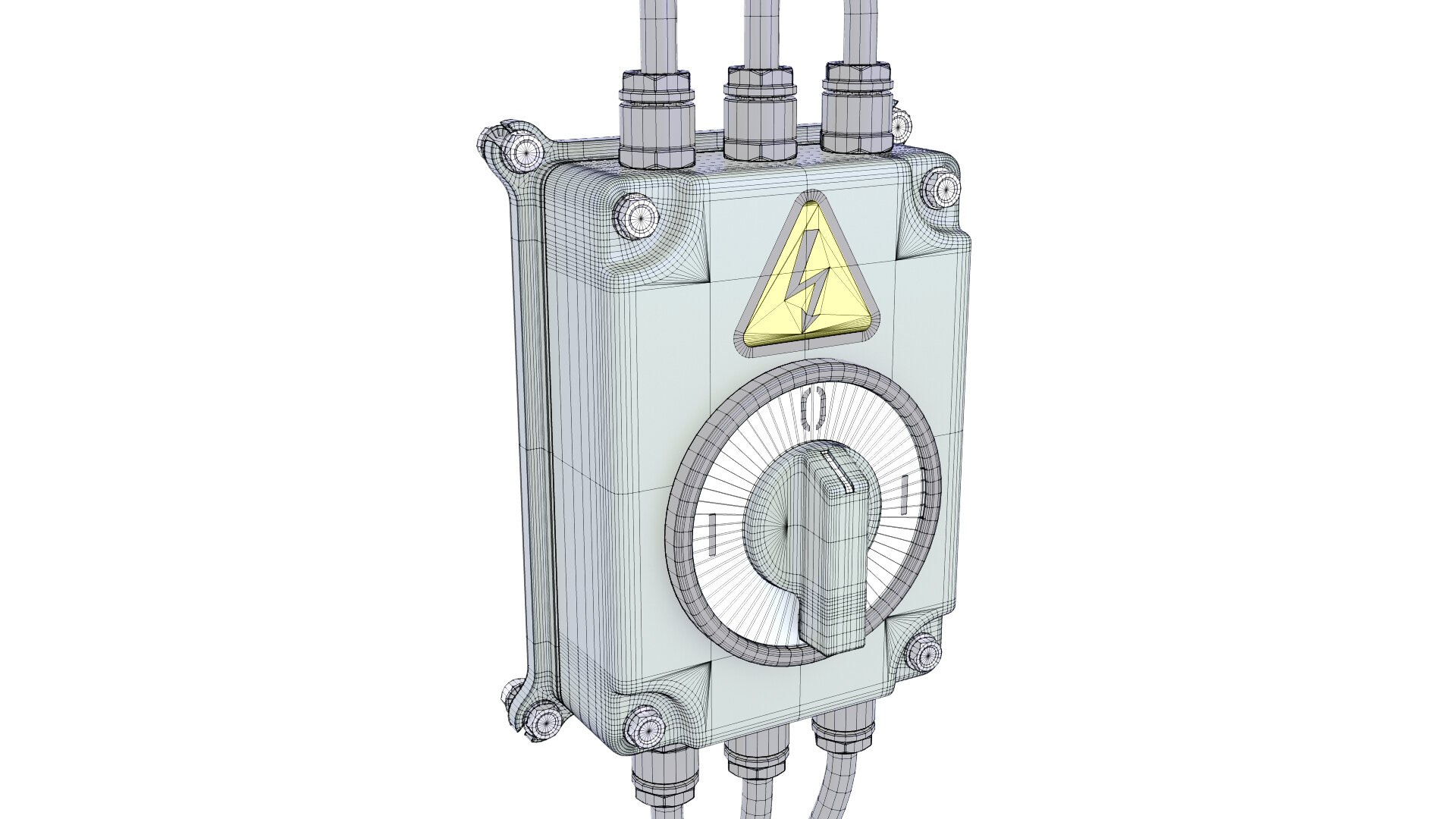 3D Model Industrial Electric Switches V7 - TurboSquid 2418055