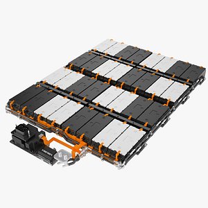 Electric Cars Battery Generic 08 3D model