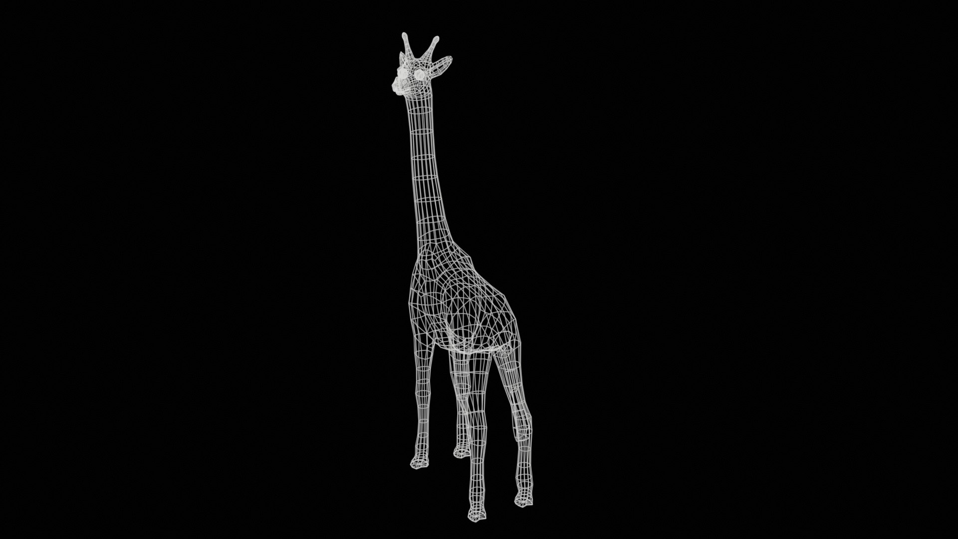 Giraffe Rig High-poly Textured 3D - TurboSquid 2345732