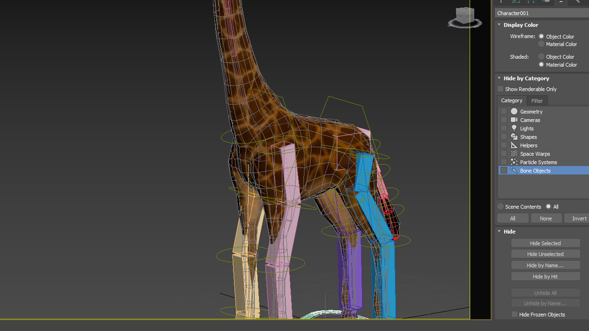 Giraffe Rig High-poly Textured 3D - TurboSquid 2345732