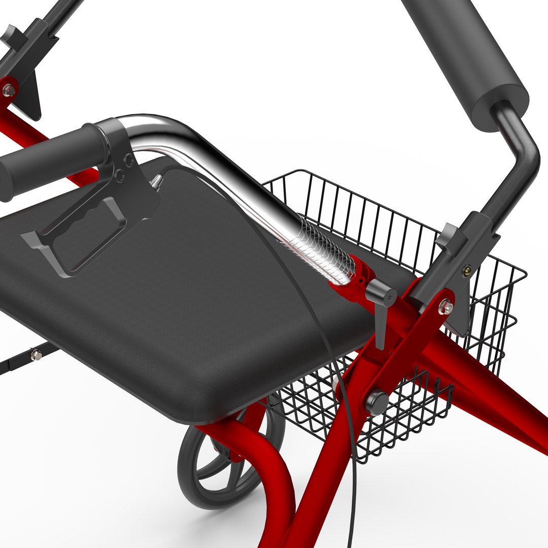 3D Medical Walker Four wheel Rollator model https://p.turbosquid.com/ts-thumb/Zs/TSURE3/G0/walkertipalertportfolio8/jpg/1762347250/1920x1080/fit_q87/7977a426d0e992e9f9fd0e98a09929b3338a8b4c/walkertipalertportfolio8.jpg