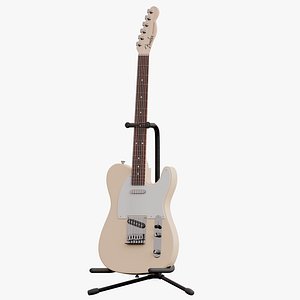 Fender Telecaster Electric Guitar 3D model