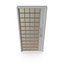 Modern Design White Metal Steel Door with Glass Details model 3D model