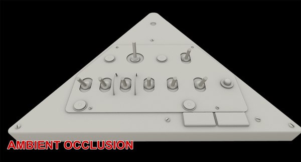 3D model left triangular panels board - TurboSquid 1362063