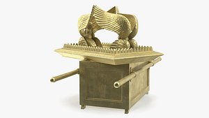 3D Ark of the Covenant with Tablets model