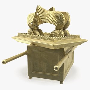 3D Ark of the Covenant with Tablets model