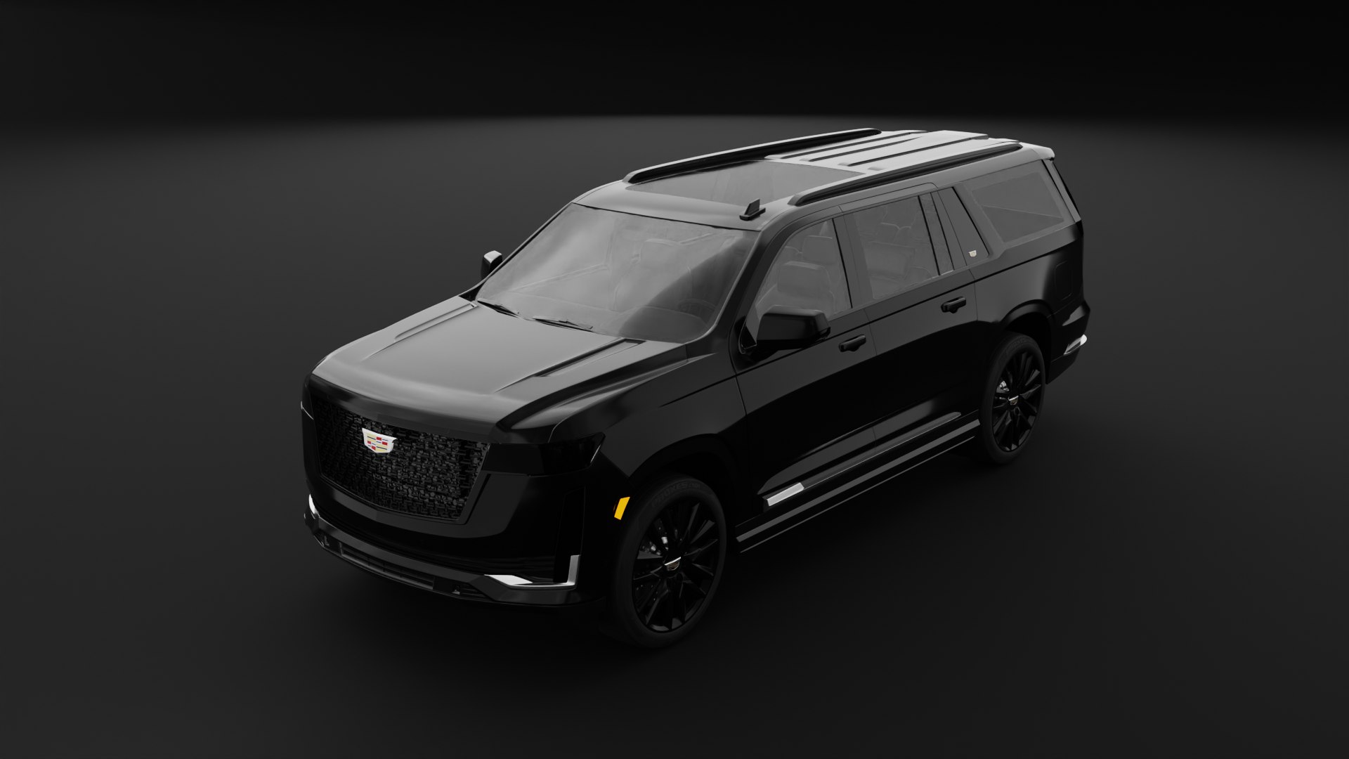 modelo 3d Coche 3D Cadillac Escalade 2024 con Texturas TurboSquid 2226145