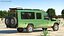 Toyota Land Cruiser Safari Rigged mit Dark Skin Black Woman Collection