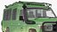 Toyota Land Cruiser Safari Rigged mit Dark Skin Black Woman Collection