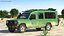 Toyota Land Cruiser Safari Rigged mit Dark Skin Black Woman Collection