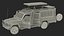 Toyota Land Cruiser Safari Rigged mit Dark Skin Black Woman Collection