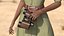 Toyota Land Cruiser Safari Rigged mit Dark Skin Black Woman Collection