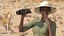 Toyota Land Cruiser Safari Rigged mit Dark Skin Black Woman Collection