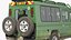 Toyota Land Cruiser Safari Rigged mit Dark Skin Black Woman Collection