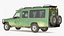 Toyota Land Cruiser Safari Rigged mit Dark Skin Black Woman Collection