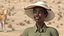 Toyota Land Cruiser Safari Rigged mit Dark Skin Black Woman Collection