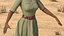 Toyota Land Cruiser Safari Rigged mit Dark Skin Black Woman Collection