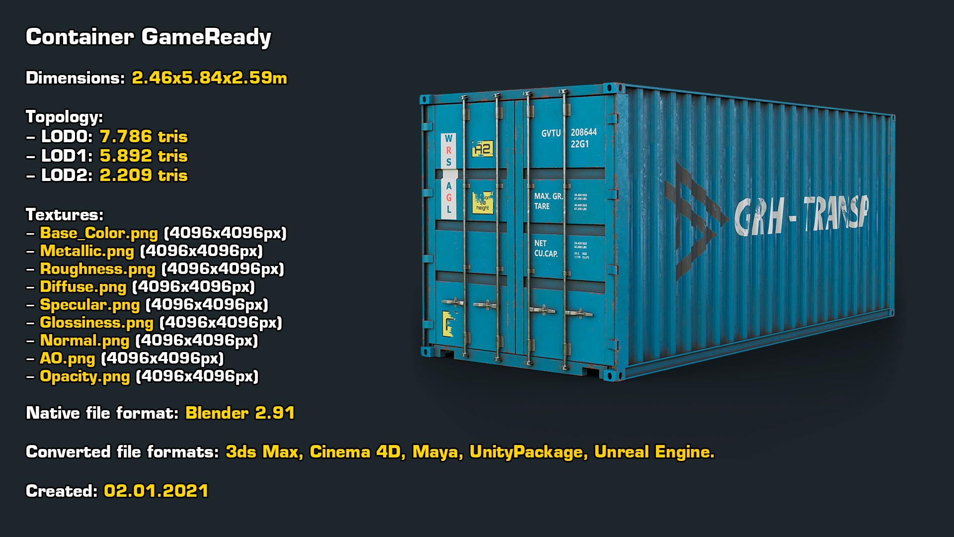 Industrial Mega Collection Realtime 3D model https://p.turbosquid.com/ts-thumb/Zs/hjPWTb/7t/statscontainer/jpg/1720810201/1920x1080/fit_q87/425d0804d6d8a85b24da634e44c6da72e868b52b/statscontainer.jpg