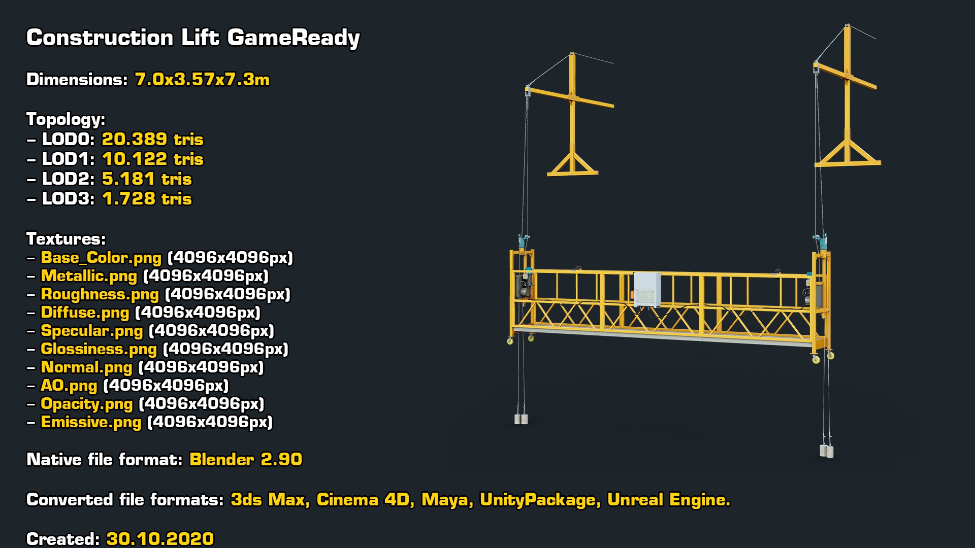 Industrial Mega Collection Realtime 3D model https://p.turbosquid.com/ts-thumb/Zs/hjPWTb/Zv/statslift/png/1720815629/1920x1080/fit_q87/4f77f94f1582311853a9ed527c24bd22f7d7a0d1/statslift.jpg