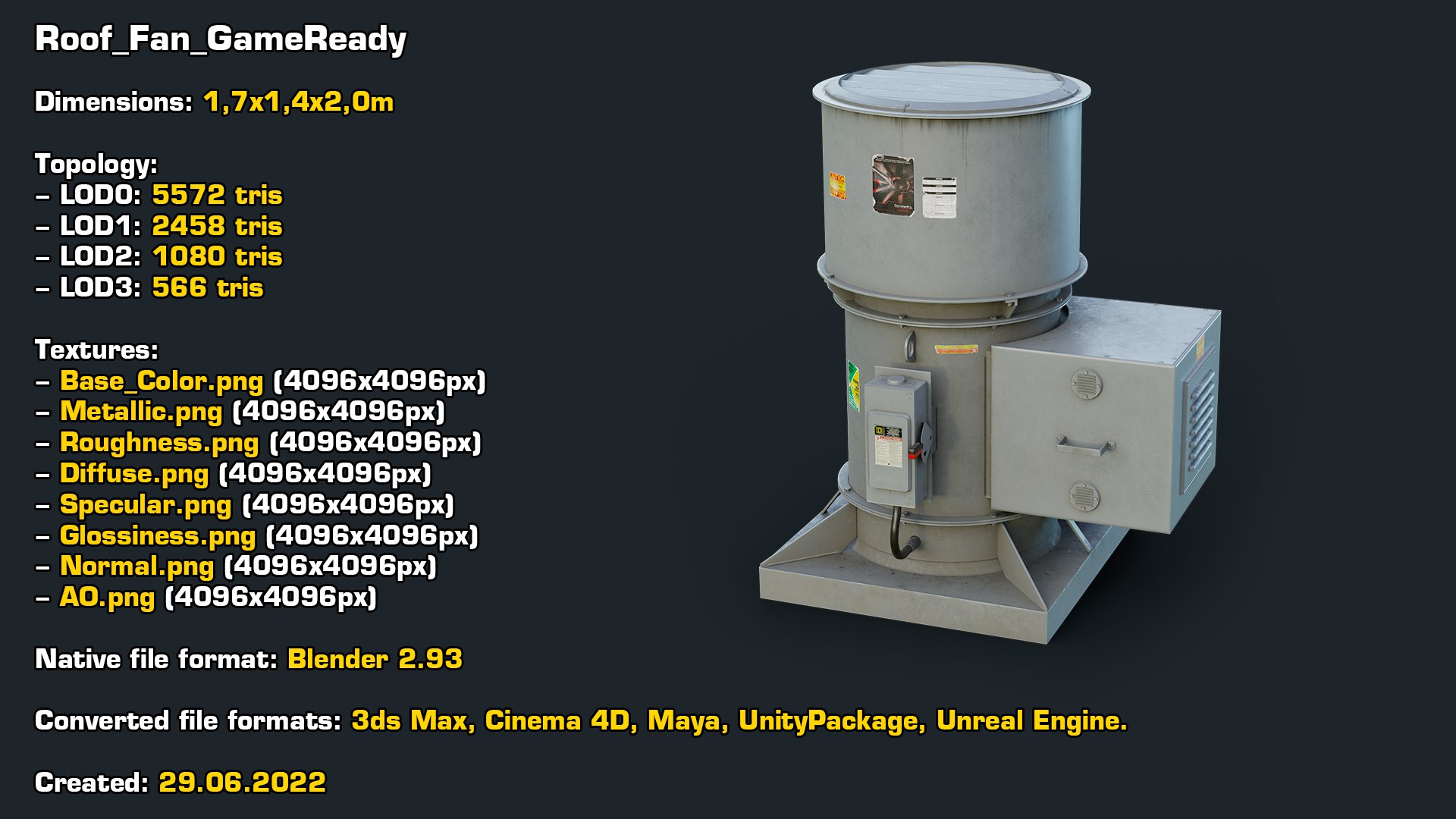 Industrial Mega Collection Realtime 3D model https://p.turbosquid.com/ts-thumb/Zs/hjPWTb/iX/statsrooffan/jpg/1720798265/1920x1080/fit_q87/ef21b8fa54dad6458d040012ba8065602706d7d1/statsrooffan.jpg