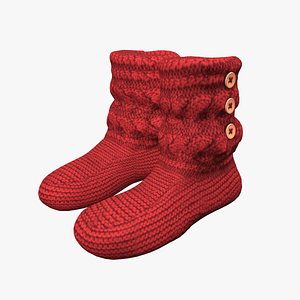 3D Knitted Cosy Socks