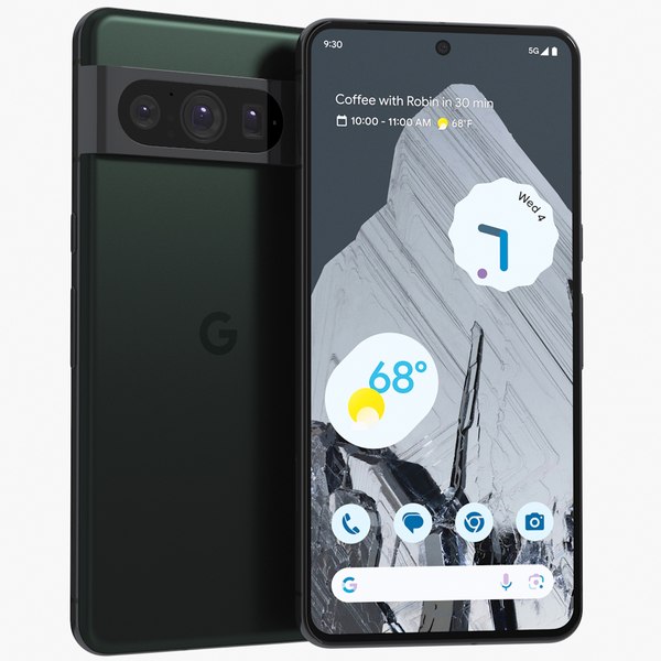 modelo 3d Google Pixel 8 Pro Obsidiana - TurboSquid 2146753