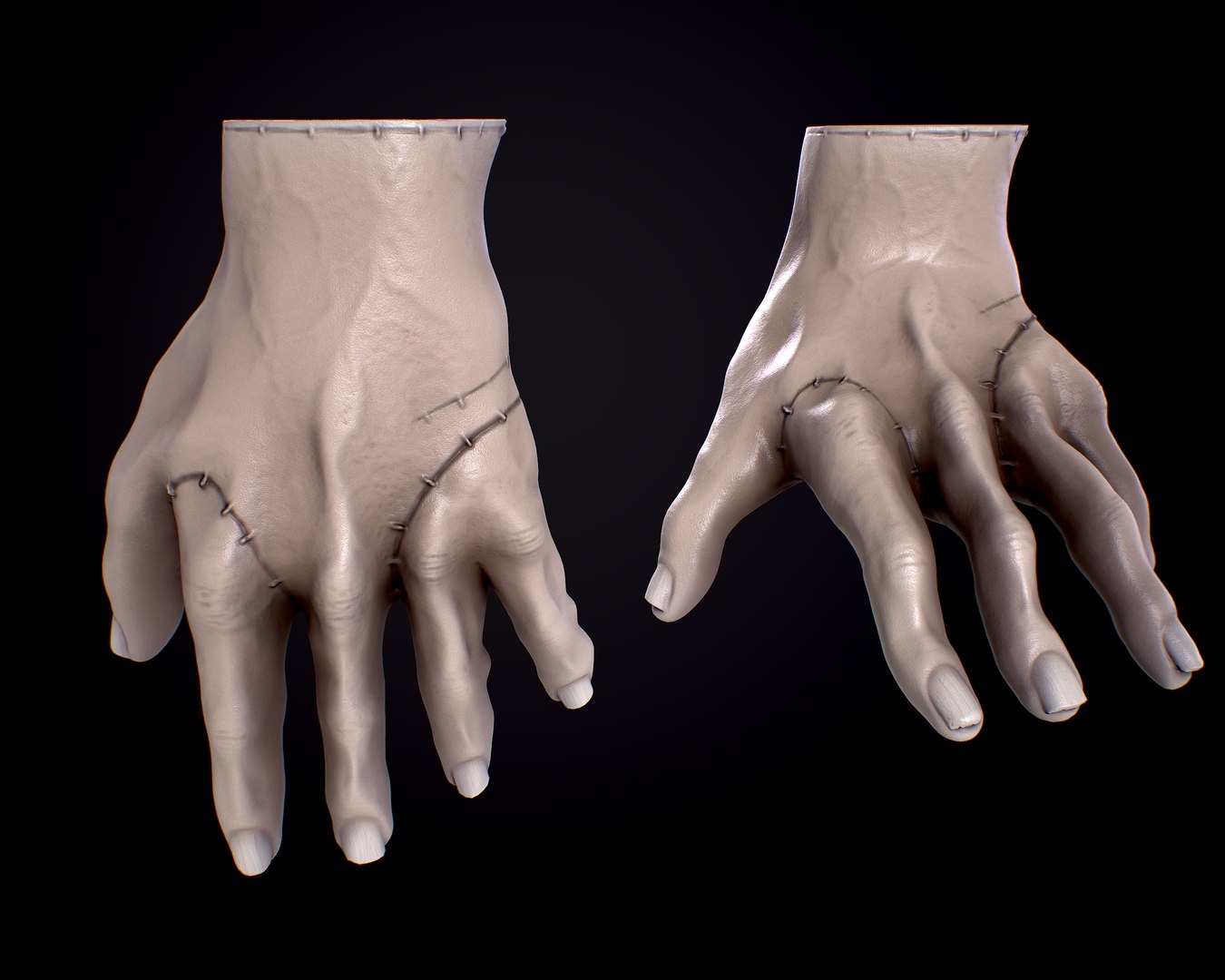 Free 3D Wednesday Thing Hand Free Model - TurboSquid 2034313