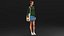 European Woman Street Fashion Style