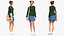 European Woman Street Fashion Style