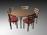 Ladderback Chair & Table combo
