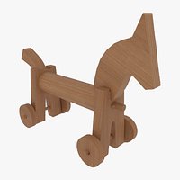 Wooden Horse Toy