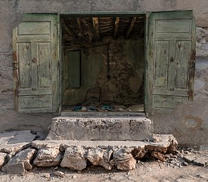 3D Abandoned Arab House