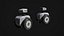 Rover X7 Autonomous Scout Robot  Animated and  Scripted 3D Model