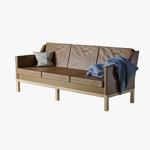 3D 3D Lounge Sofa 3 seats
